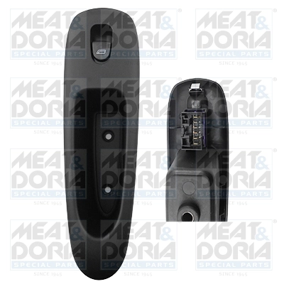 Switch, window regulator